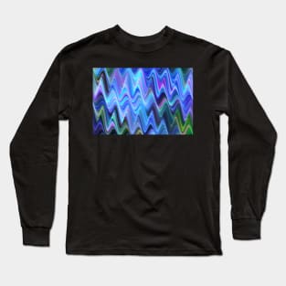 Fractal waves Long Sleeve T-Shirt